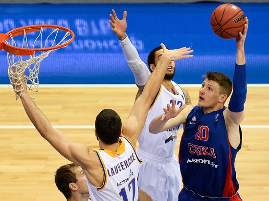 Basketball. VTB United League. CSKA vs. Khimki