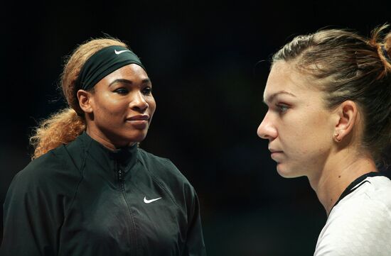 Tennis. WTA finals. Day Seven