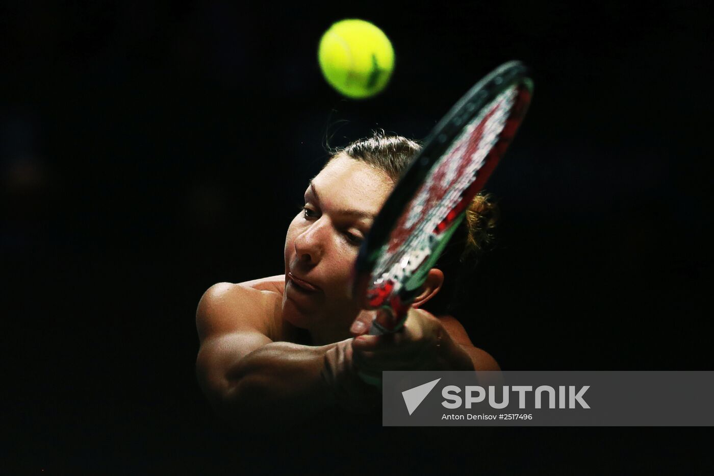 Tennis. WTA finals. Day Seven