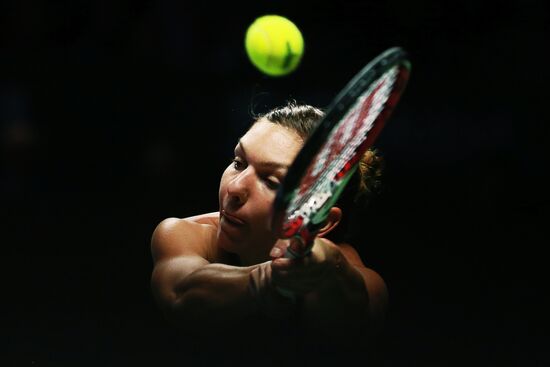 Tennis. WTA finals. Day Seven