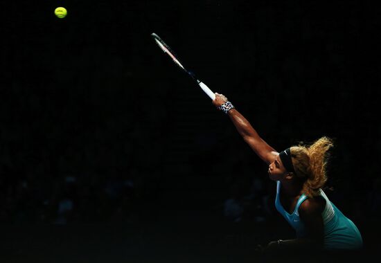 Tennis. WTA finals. Day Seven