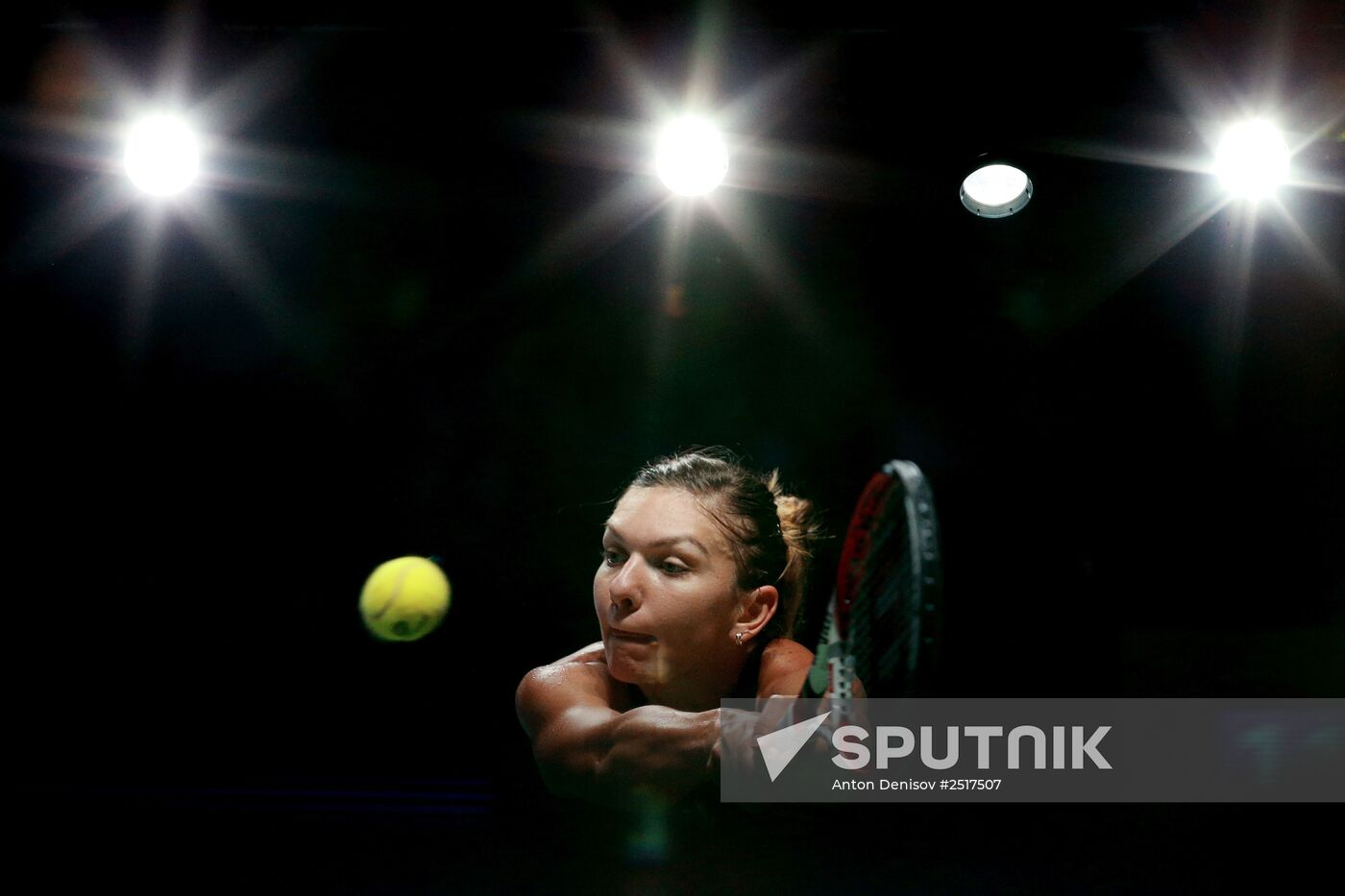 Tennis. WTA finals. Day Seven