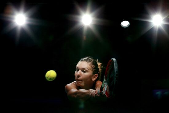 Tennis. WTA finals. Day Seven