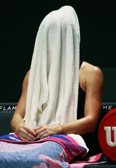 Tennis. WTA finals. Day Seven