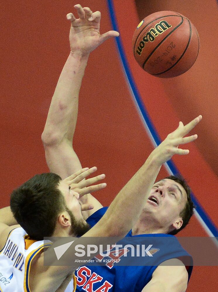 Basketball. VTB United League. CSKA vs. Khimki
