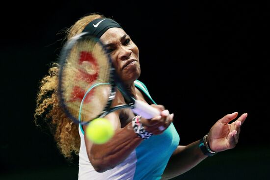 Tennis. WTA finals. Day Seven
