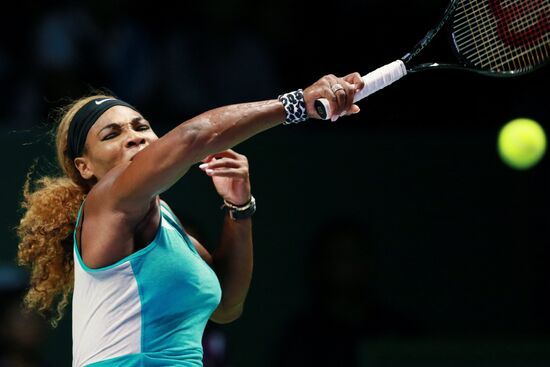 Tennis. WTA finals. Day Seven