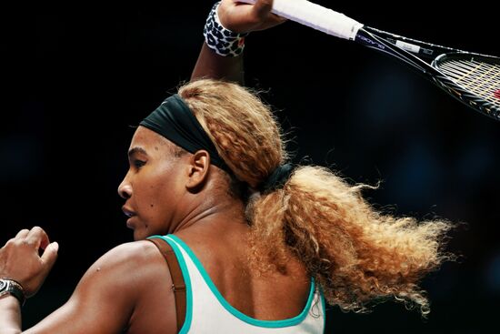 Tennis. WTA finals. Day Seven