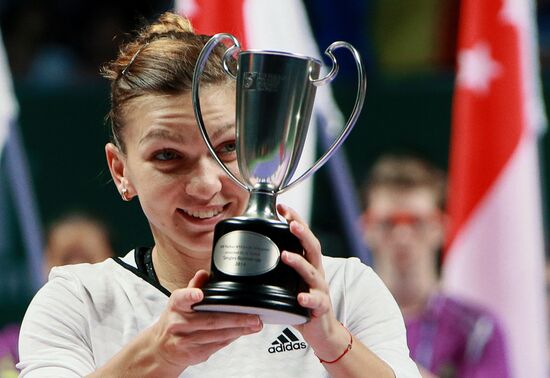 Tennis. WTA finals. Day Seven