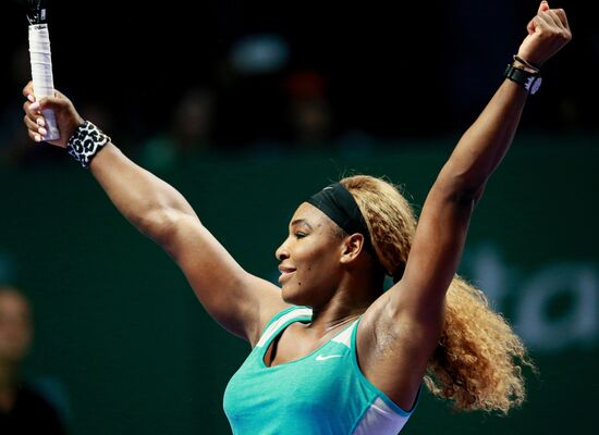 Tennis. WTA finals. Day Seven