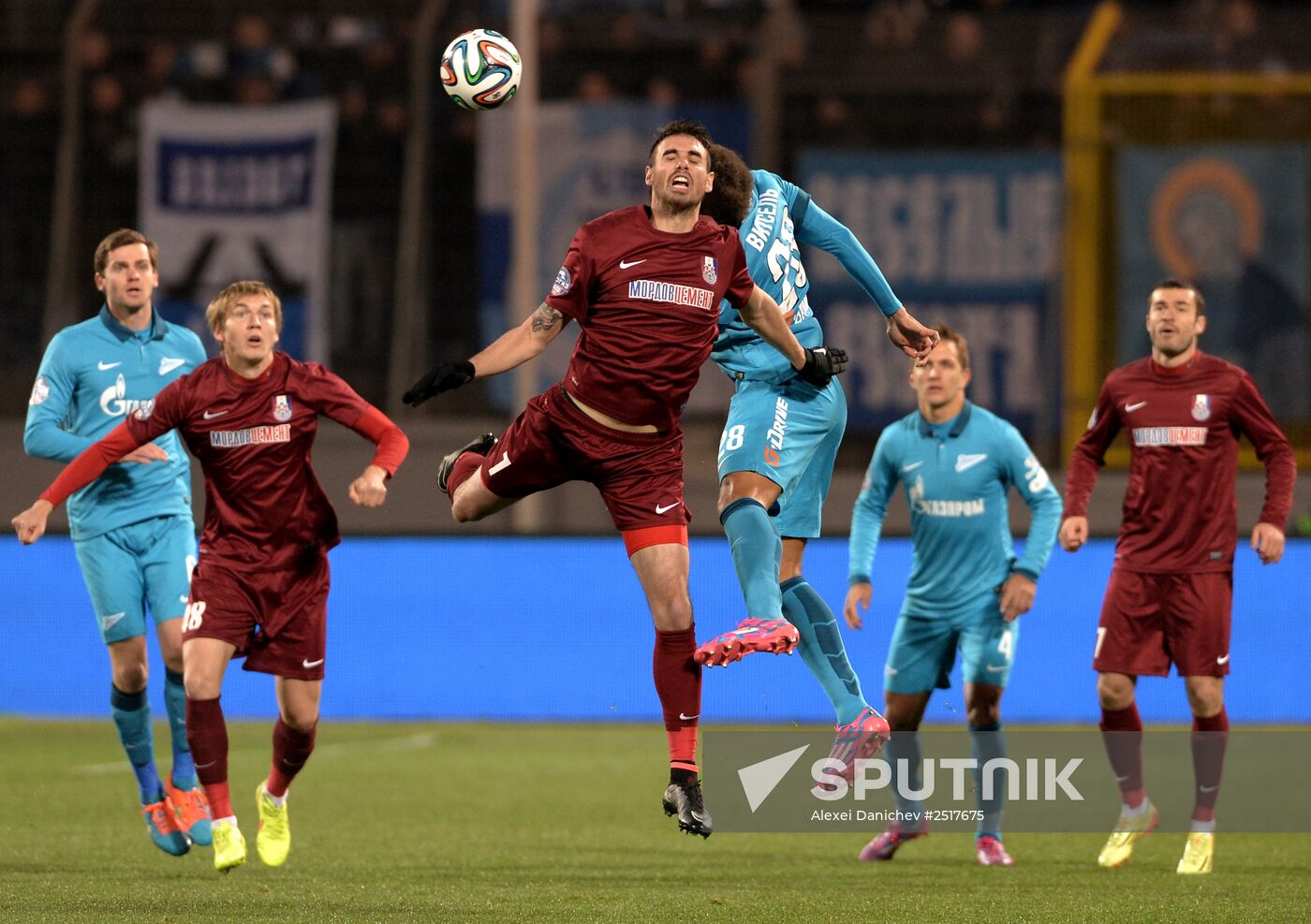 Russian Football Premier League. Zenit vs. Mordovia
