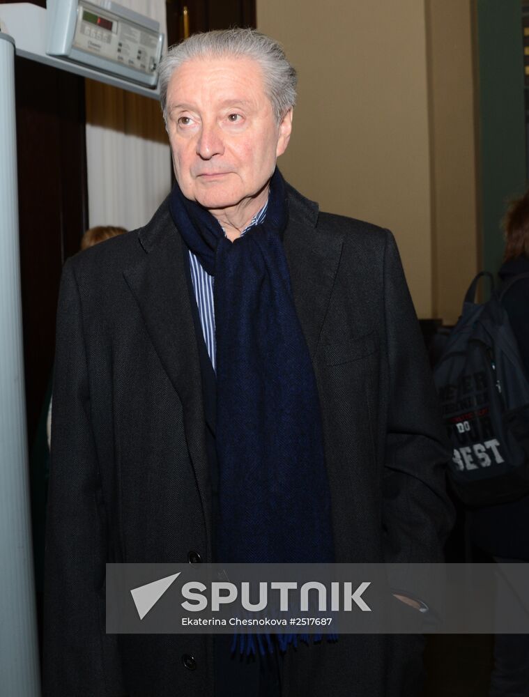 Gala marks Nikolai Karachentsov's 70th birthday at Lenkom Theater