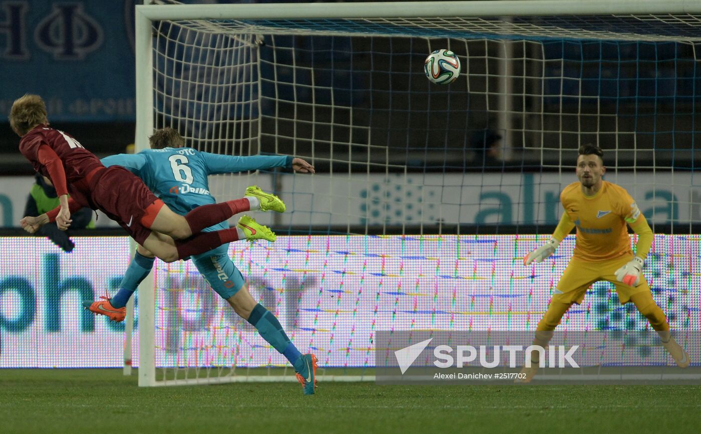 Russian Football Premier League. Zenit vs. Mordovia