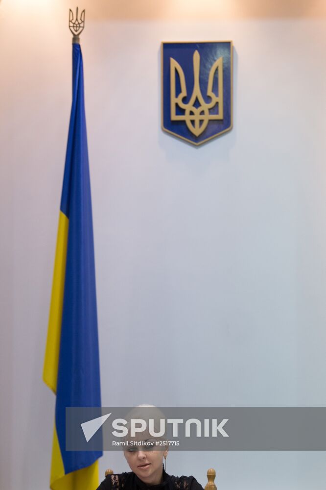 Briefing by Zhanna Usenko-Chernaya, Deputy Head of Ukraine's Central Election Committee