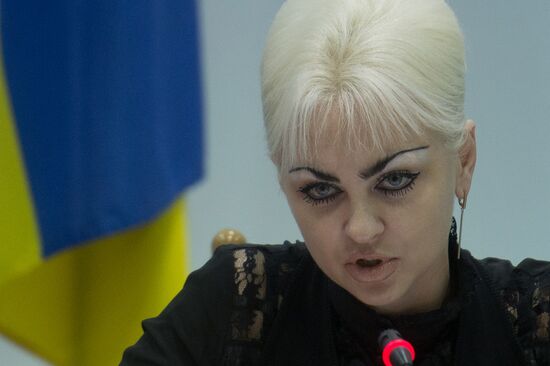 Briefing by Zhanna Usenko-Chernaya, Deputy Head of Ukraine's Central Election Committee