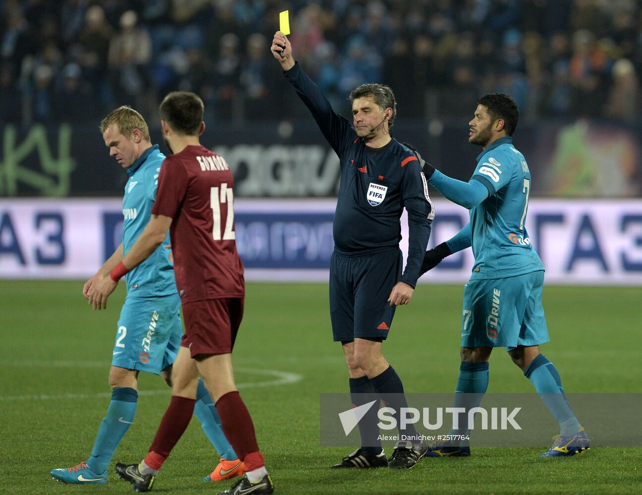 Russian Football Premier League. Zenit vs. Mordovia