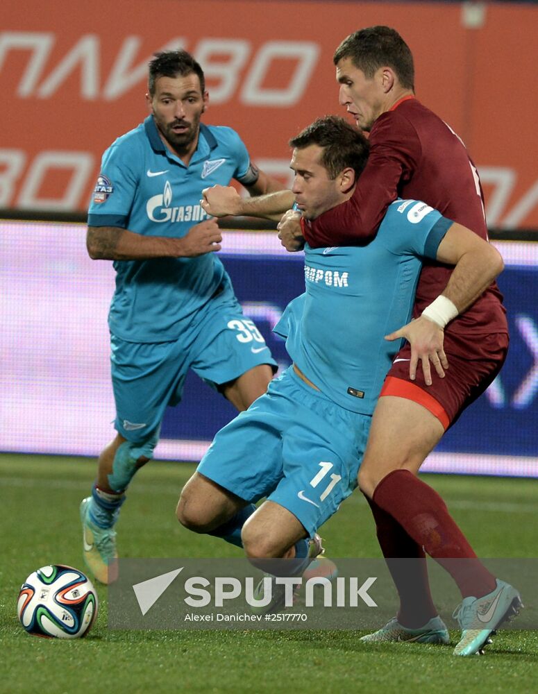 Russian Football Premier League. Zenit vs. Mordovia