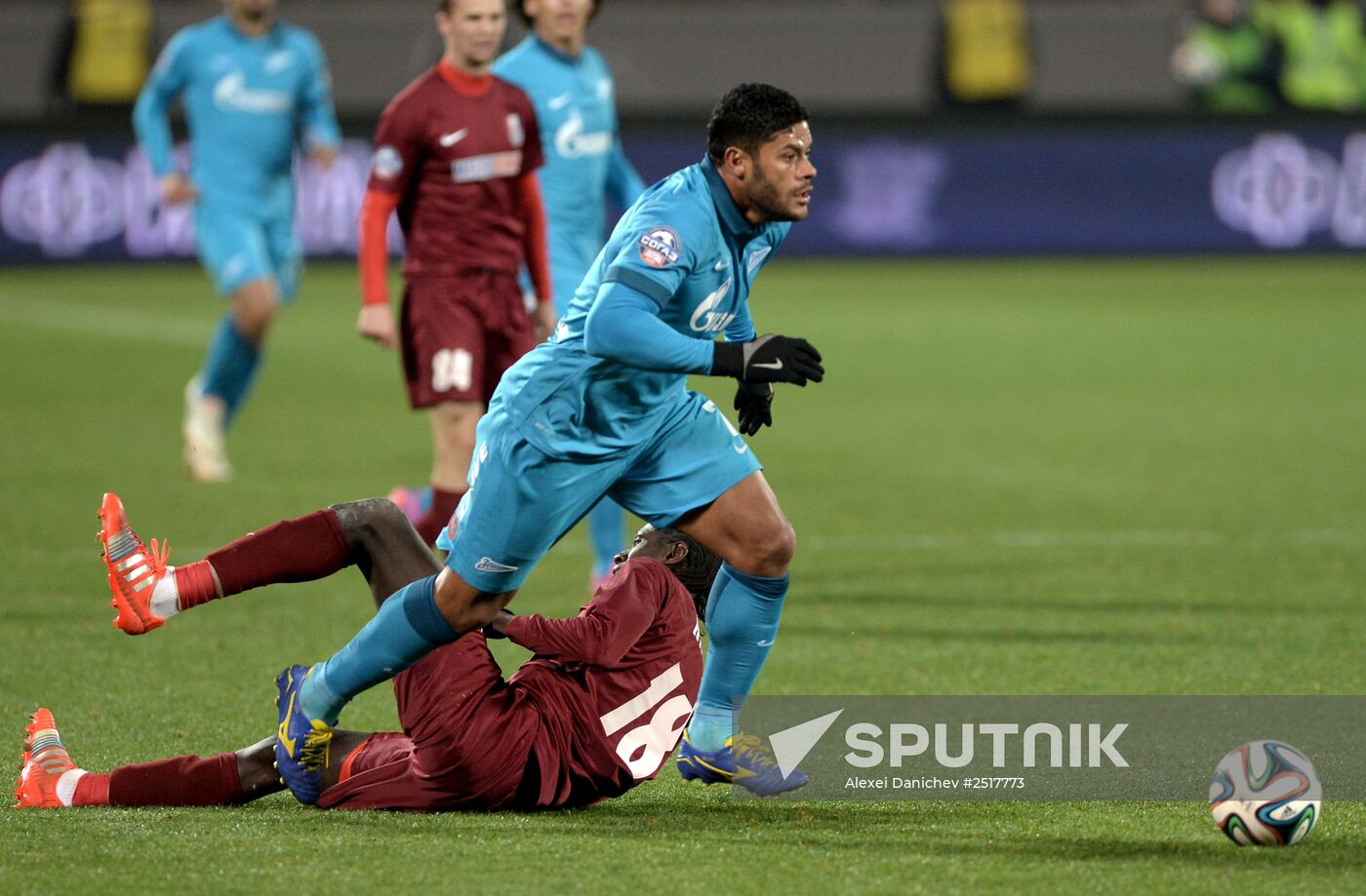 Russian Football Premier League. Zenit vs. Mordovia