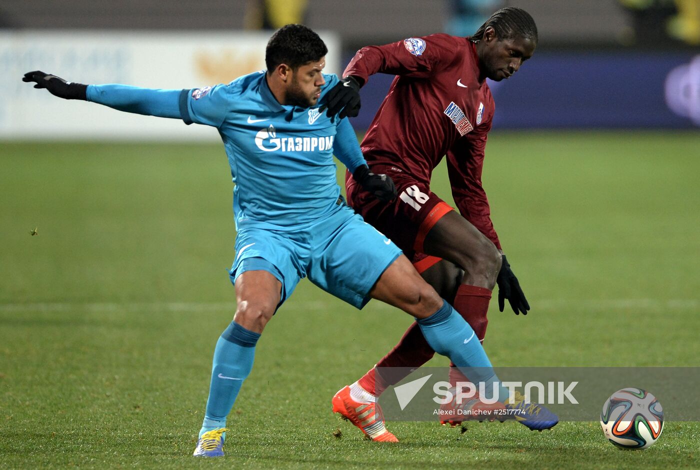 Russian Football Premier League. Zenit vs. Mordovia