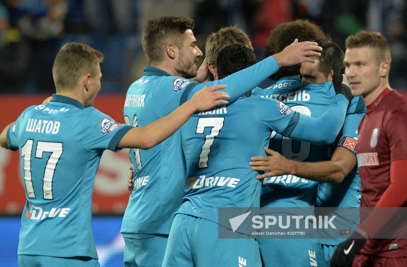 Russian Football Premier League. Zenit vs. Mordovia