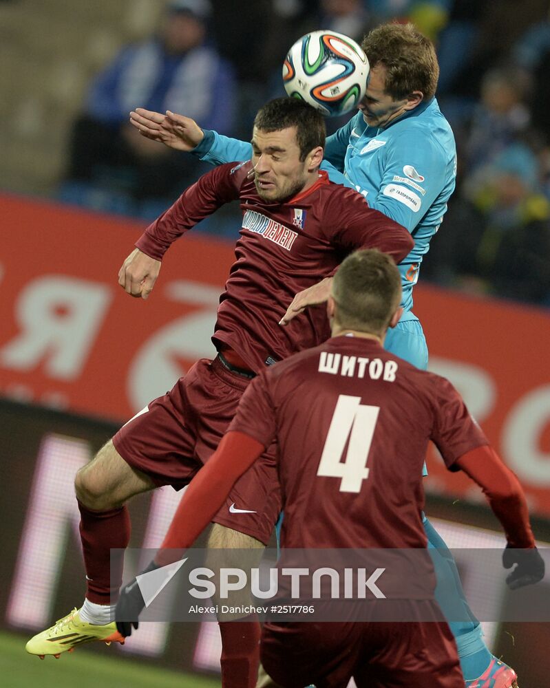 Russian Football Premier League. Zenit vs. Mordovia