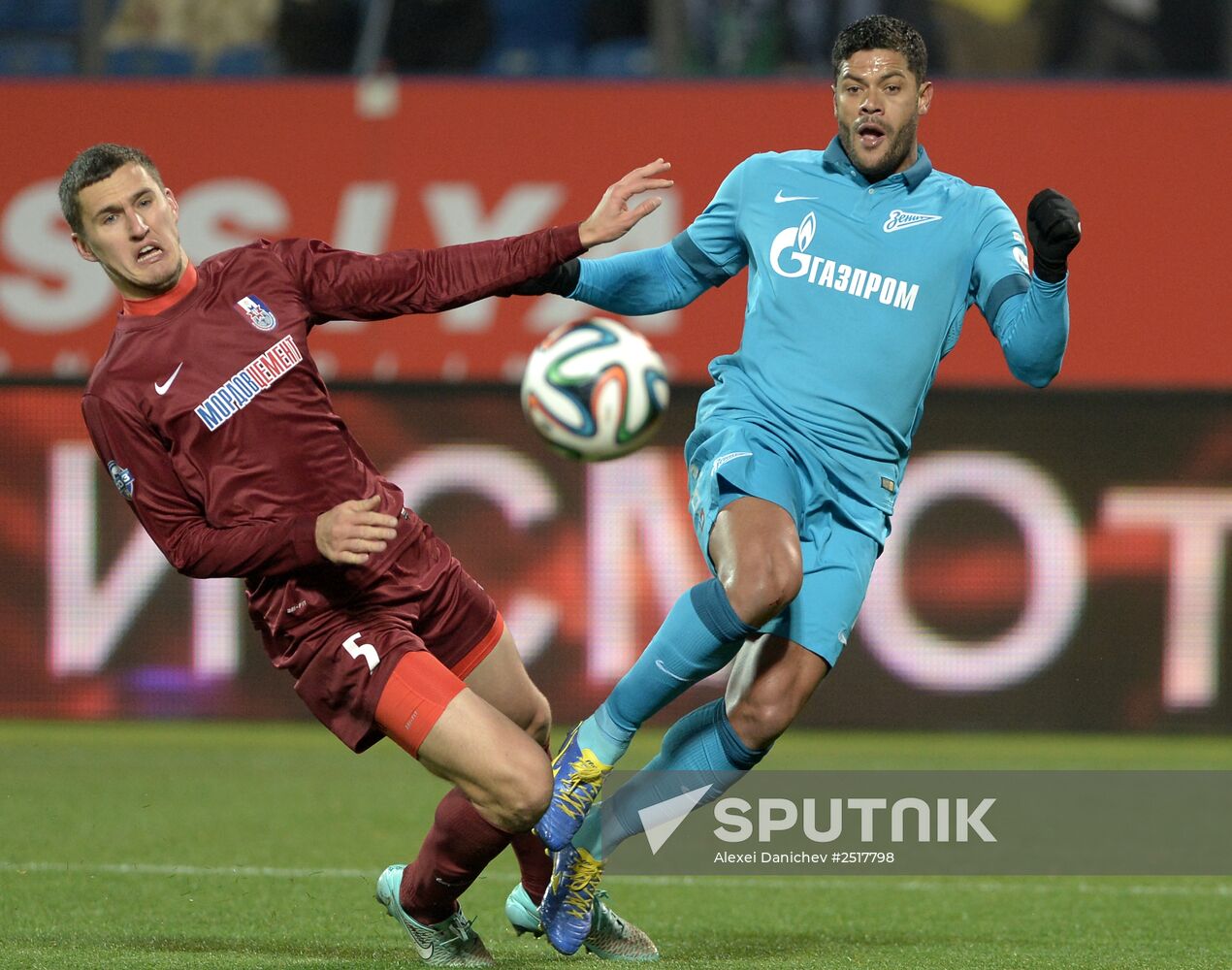 Russian Football Premier League. Zenit vs. Mordovia