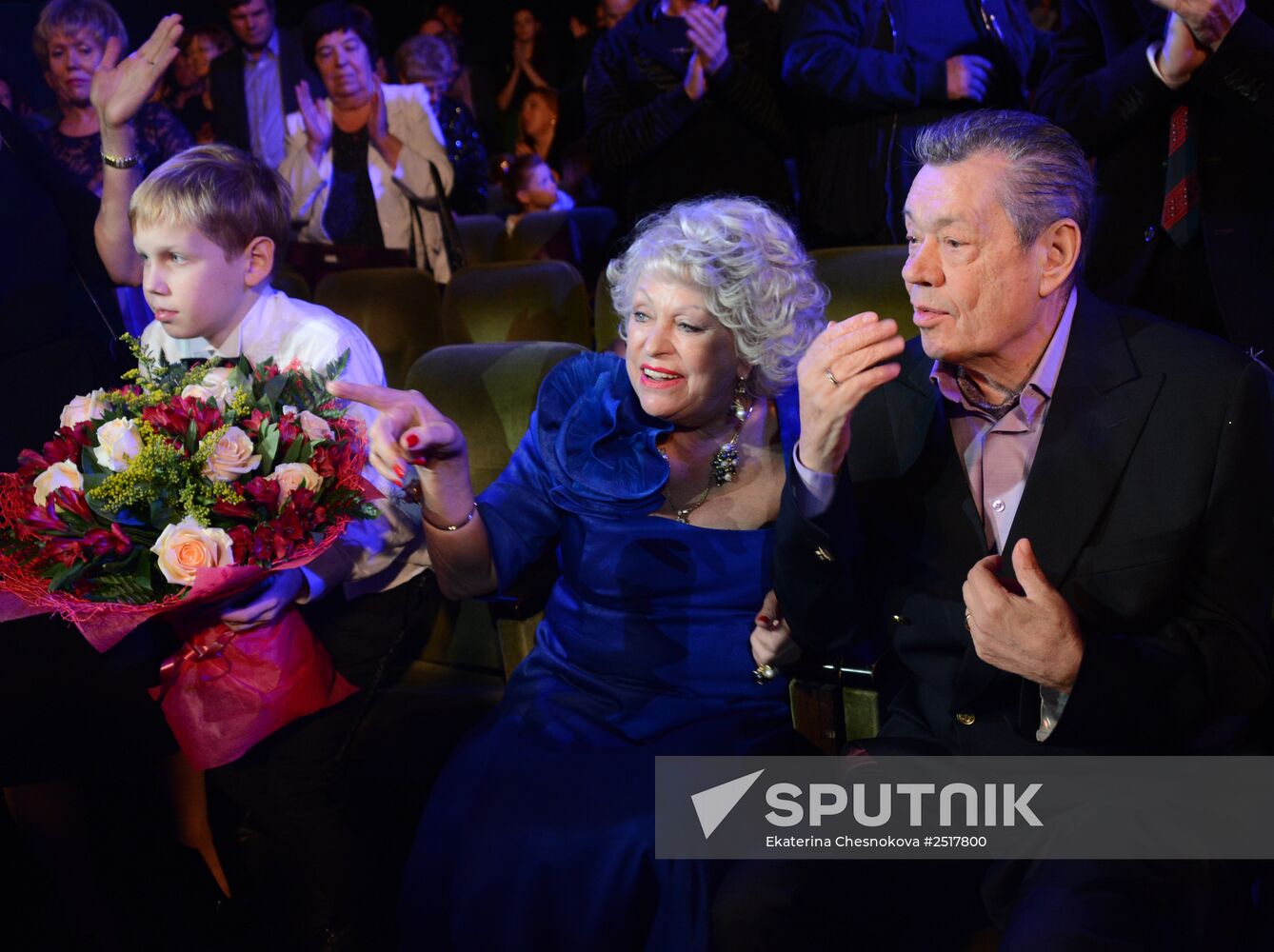 Gala marks Nikolai Karachentsov's 70th birthday at Lenkom Theater