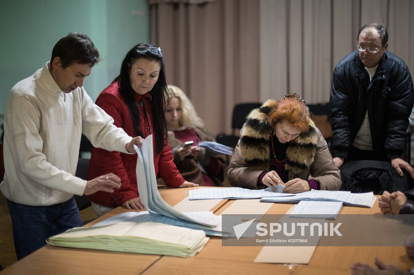 Vote count of elections to Ukraine's Verkhovna Rada