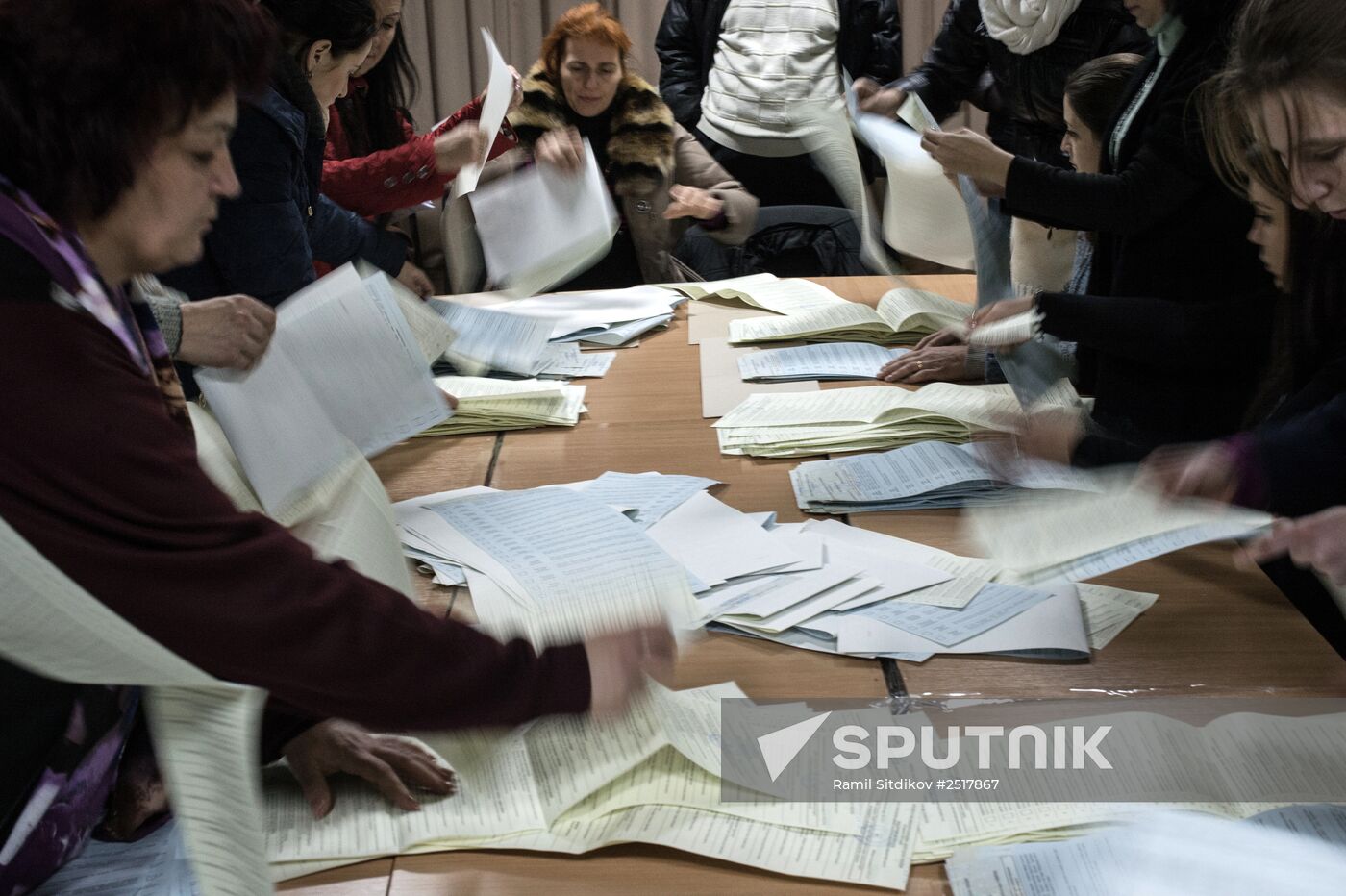 Vote count of elections to Ukraine's Verkhovna Rada