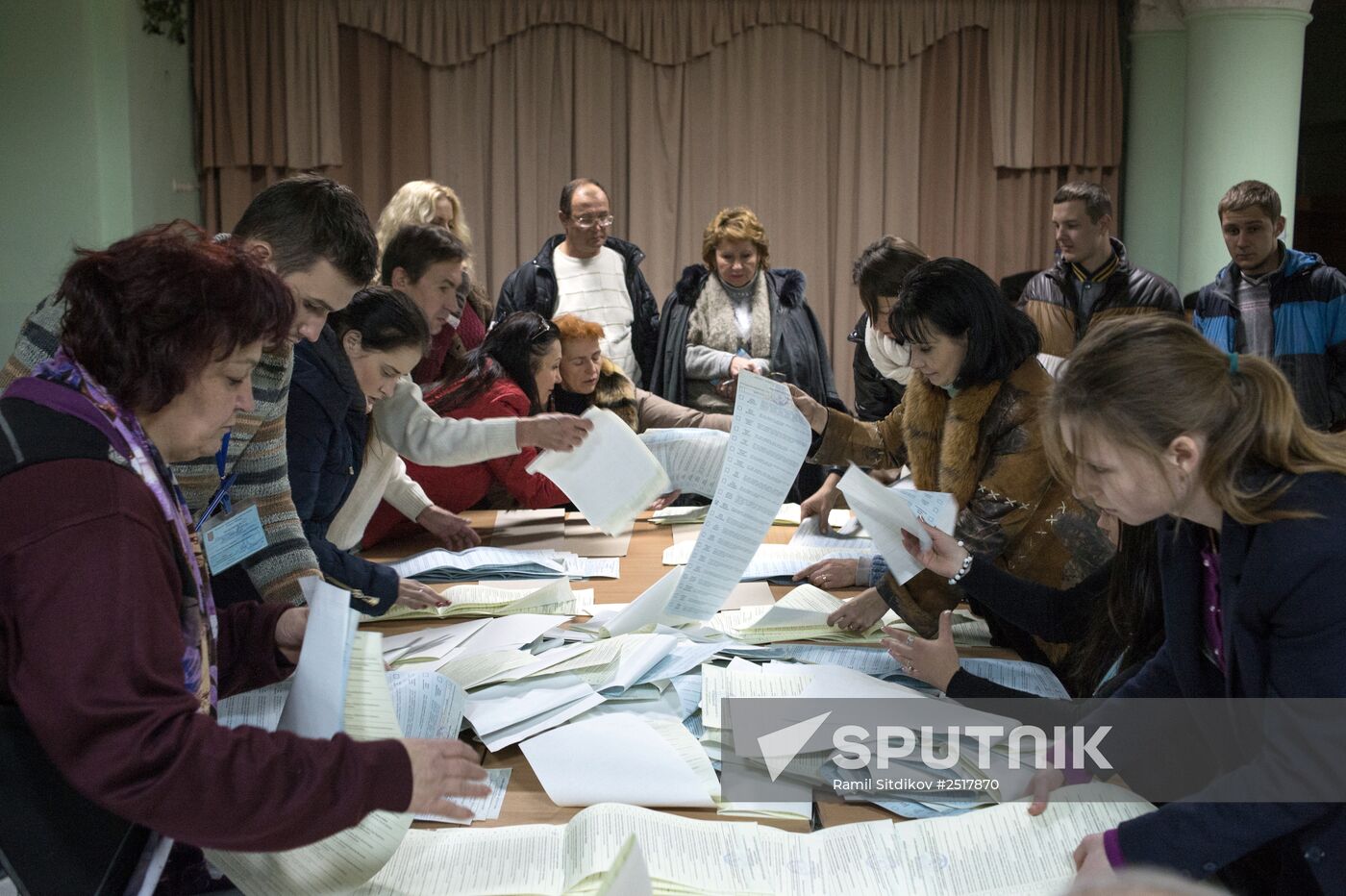 Vote count of elections to Ukraine's Verkhovna Rada