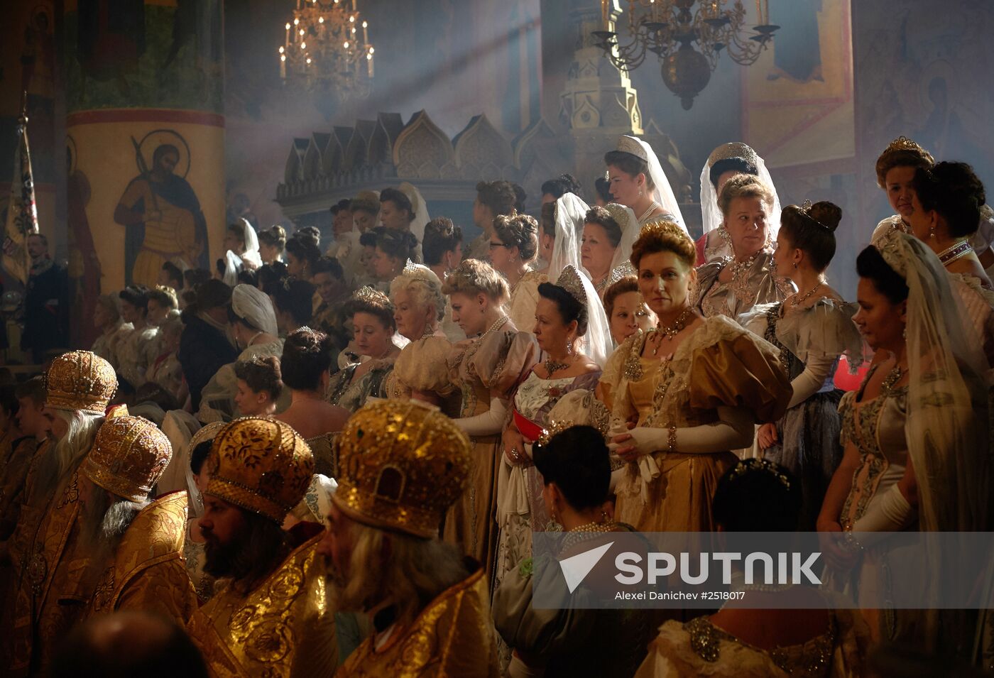 Shooting Alexei Uchitel's film "Matilda"