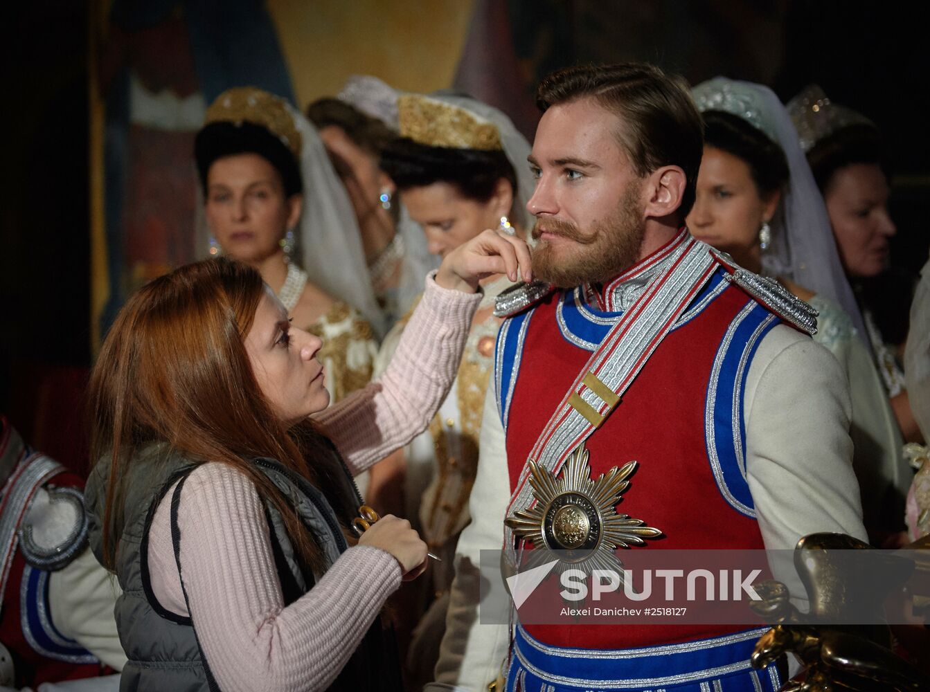 Shooting of Alexei Uchitel's film "Matilda"