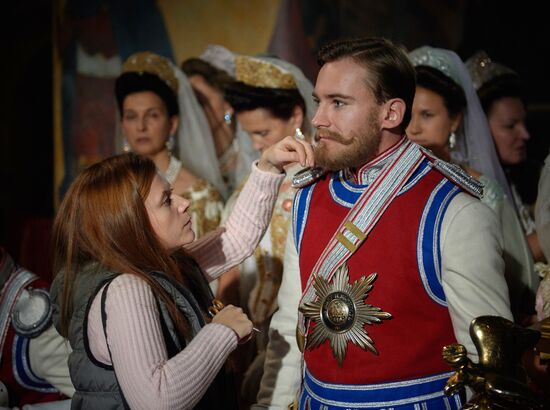 Shooting of Alexei Uchitel's film "Matilda"
