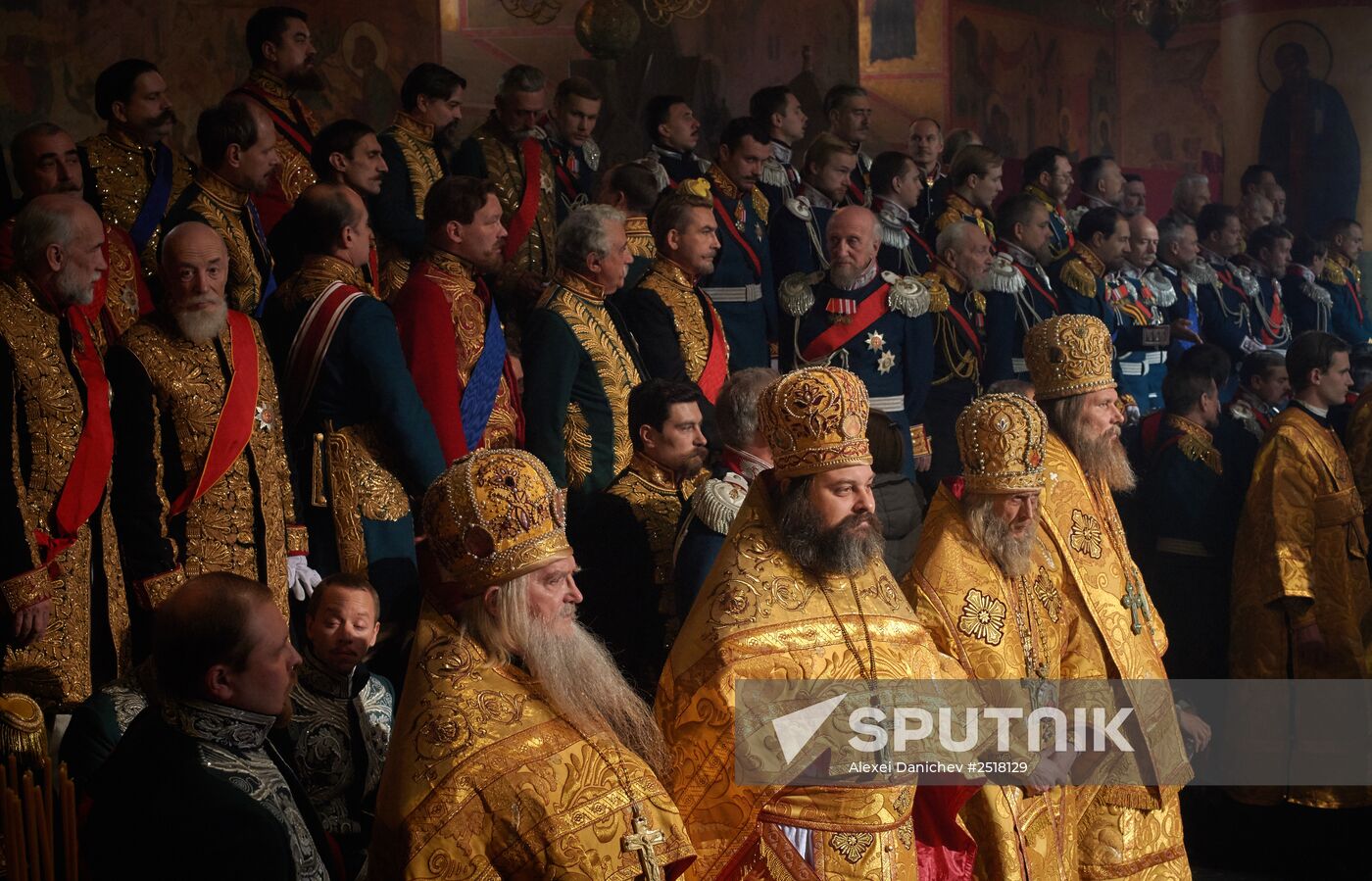 Shooting of Alexei Uchitel's film "Matilda"