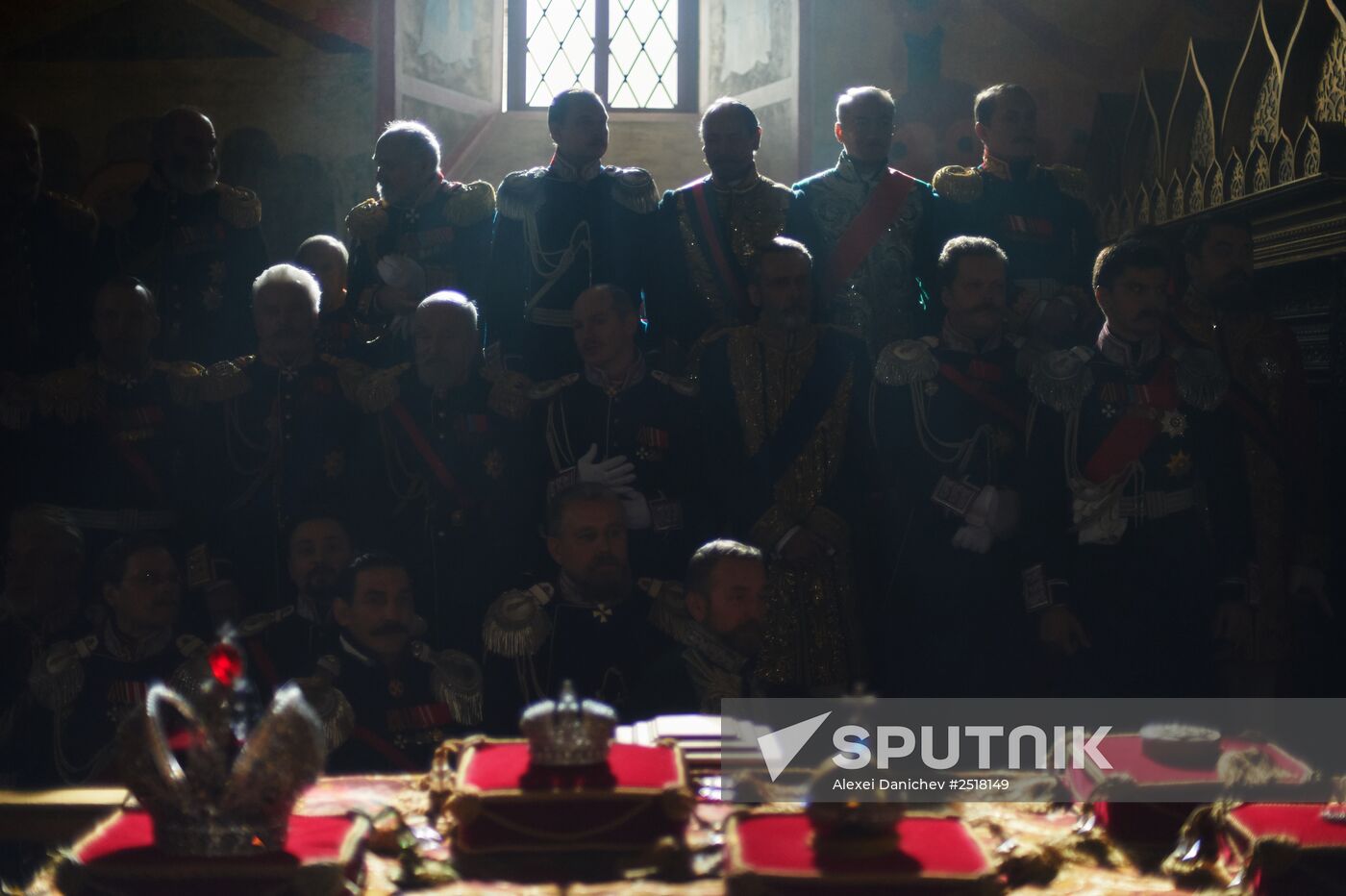 Shooting of Alexei Uchitel's film "Matilda"