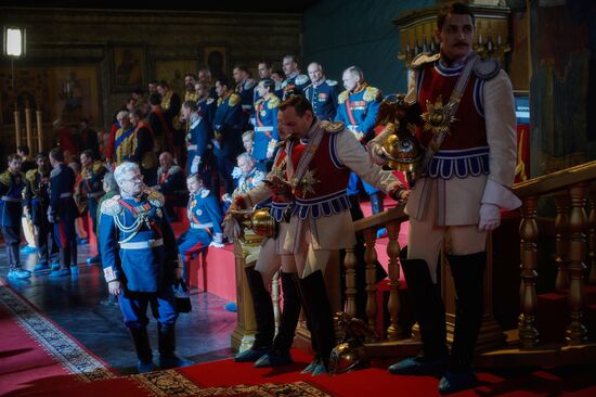 Shooting of Alexei Uchitel's film "Matilda"