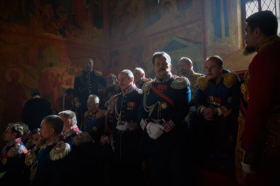 Shooting of Alexei Uchitel's film "Matilda"
