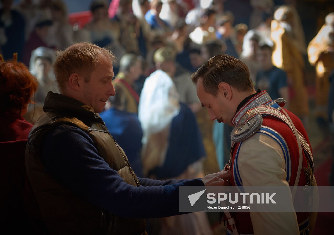 Shooting of Alexei Uchitel's film "Matilda"