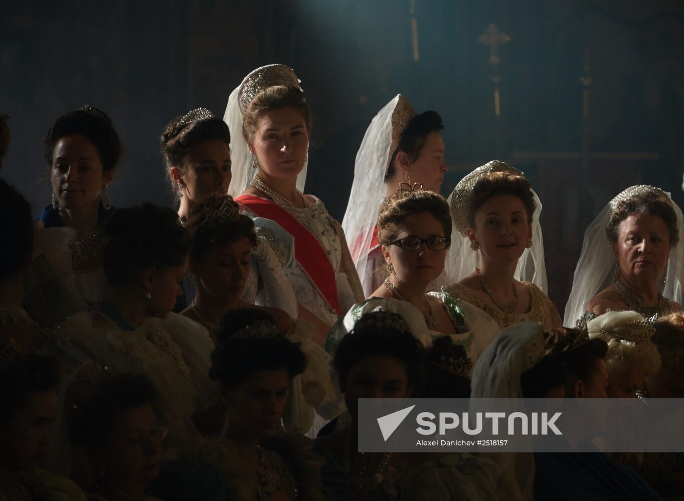Shooting of Alexei Uchitel's film "Matilda"