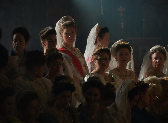 Shooting of Alexei Uchitel's film "Matilda"