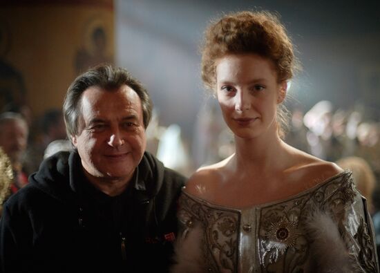 Shooting of Alexei Uchitel's film "Matilda"