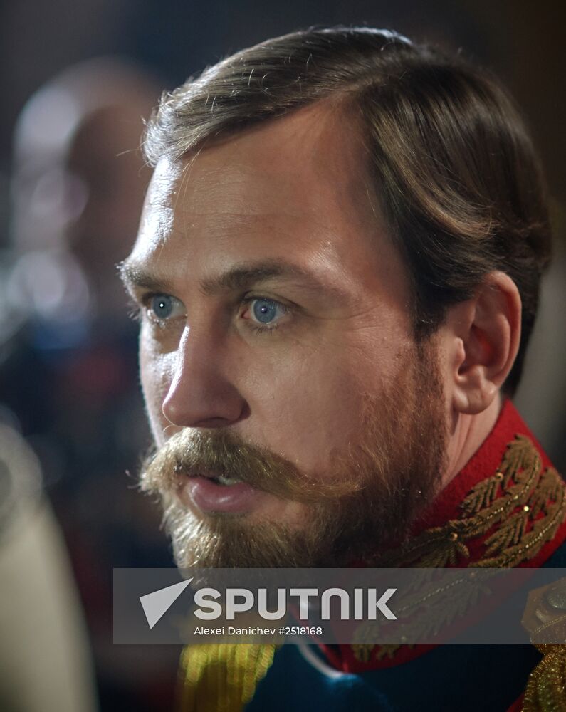 Shooting of Alexei Uchitel's film "Matilda"