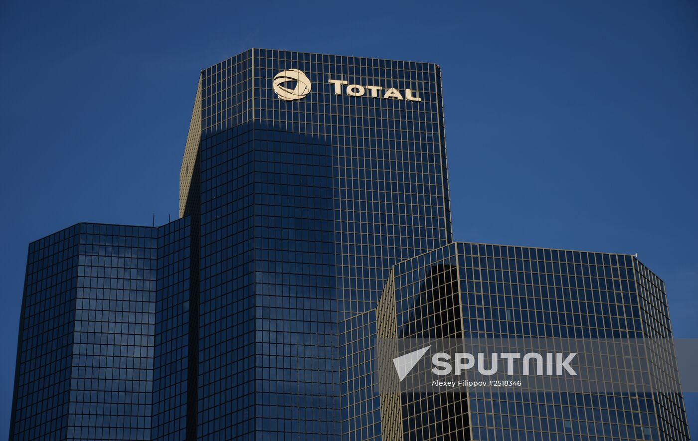 Main office of French energy company Total