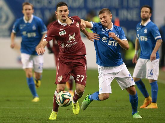 Football. RFPL. Dynamo vs. Rubin