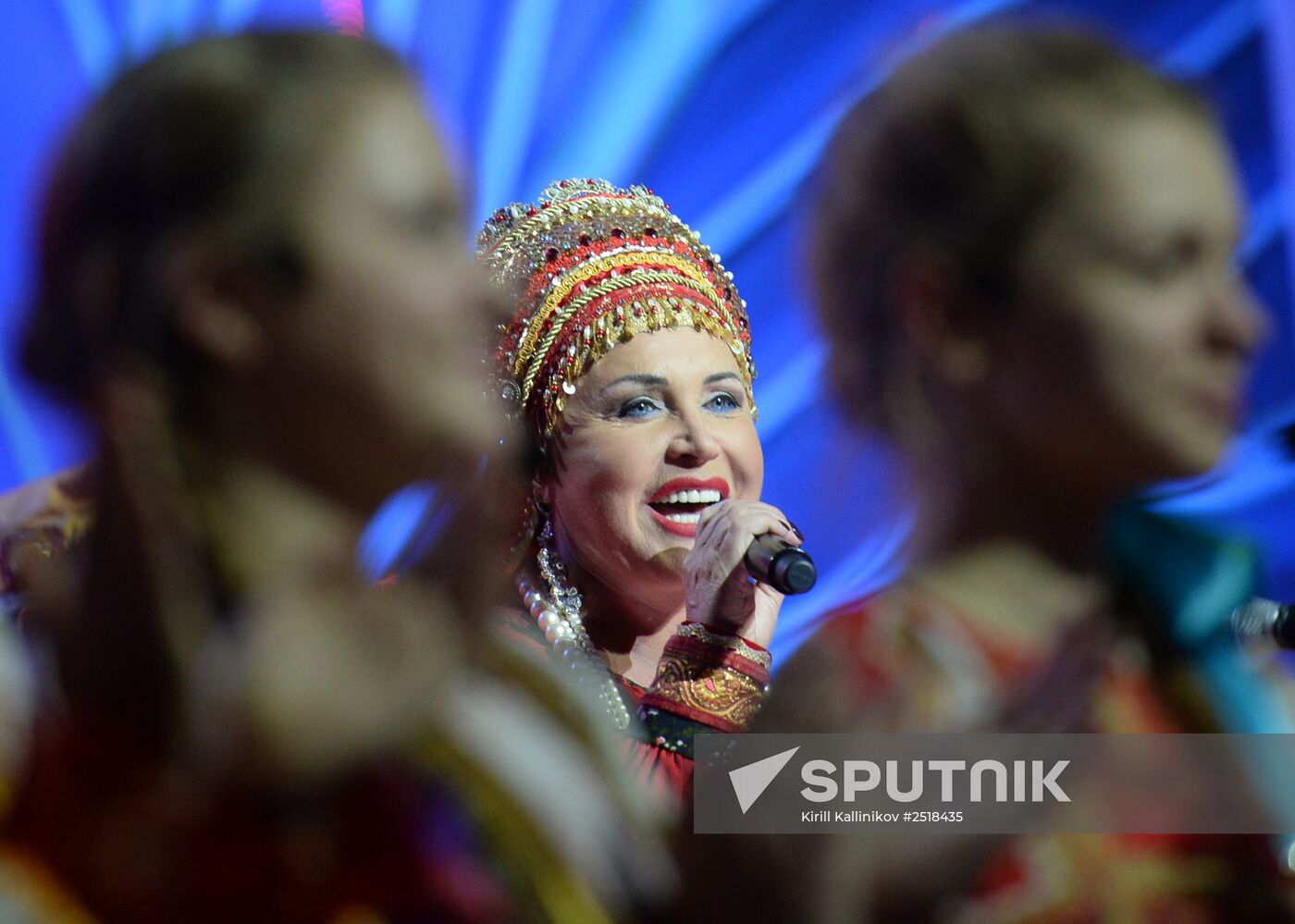 Opening of Moscow State Musical Theatre of Folklore "Russian Song"