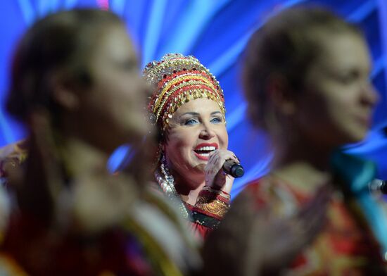 Opening of Moscow State Musical Theatre of Folklore "Russian Song"
