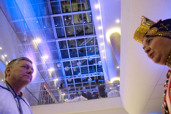 Opening of Moscow State Musical Theatre of Folklore "Russian Song"