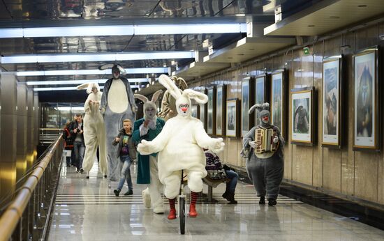 Photo exhibition "150th Anniversary of Moscow Zoo" opens at Metro Gallery