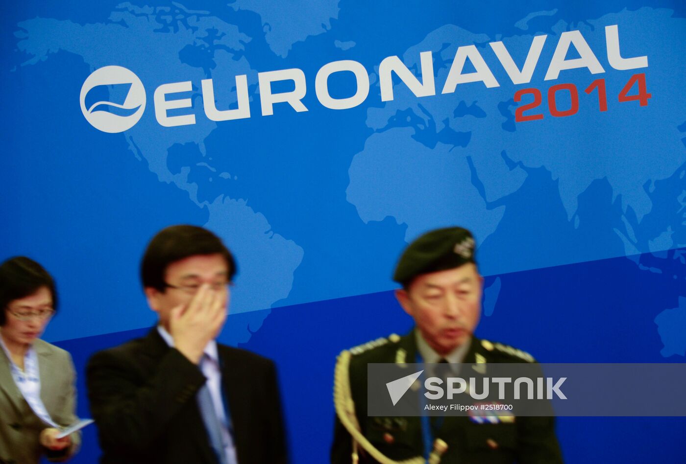 EURONAVAL 2014, 24th International Naval Defence and Maritime Exhibition. Day Two.