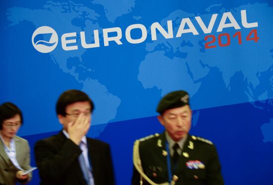 EURONAVAL 2014, 24th International Naval Defence and Maritime Exhibition. Day Two.